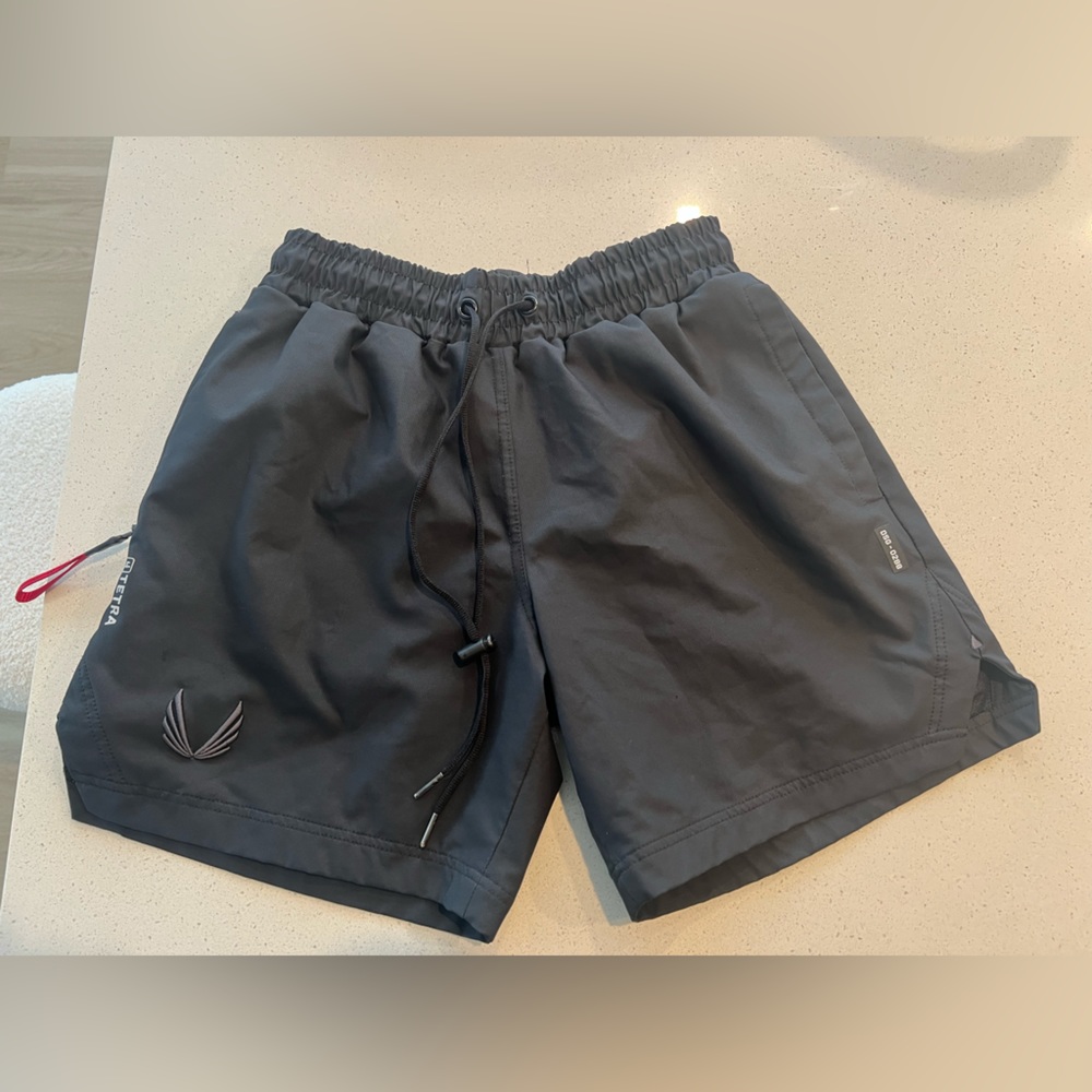 ASRV black training shorts